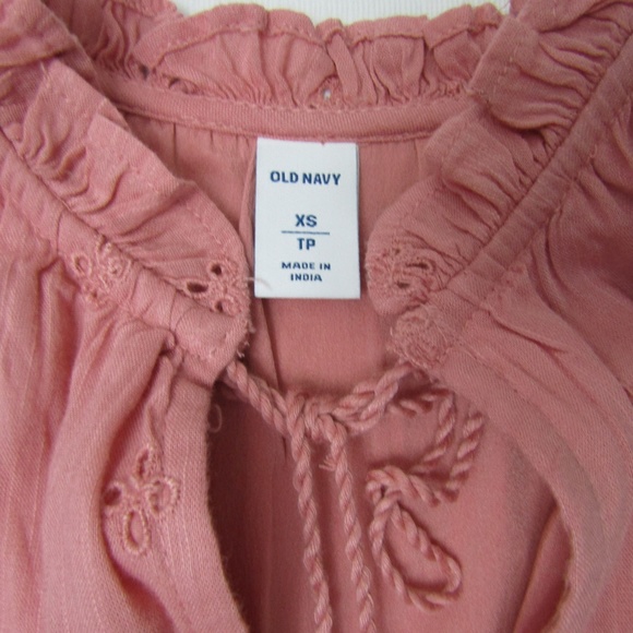 Old navy tie neck maxi dress - Picture 7 of 8